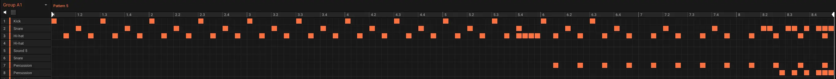 From Beat to Section